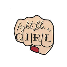 Cargar imagen en el visor de la galería, Pin Fight like a girl
