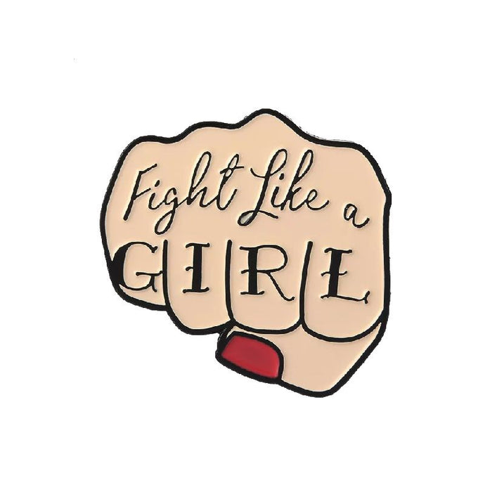 Pin Fight like a girl